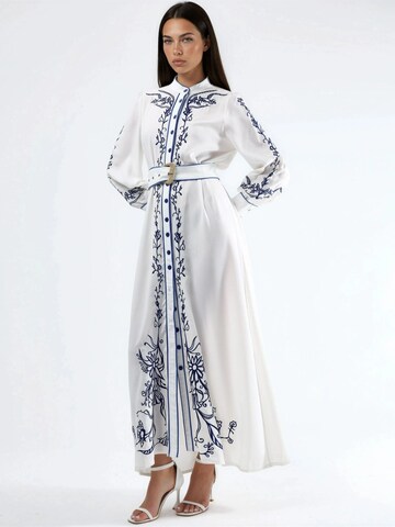 Rochie 'Midi' de la MSN Collection pe alb