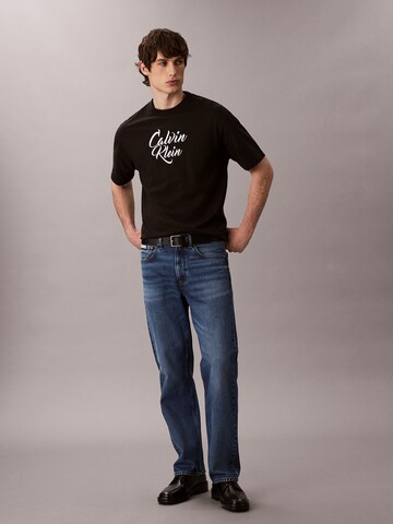 Calvin Klein Jeans T-shirt i svart