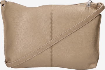 Sac bandoulière Gave Lux en beige : devant