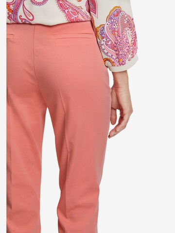 Regular Pantalon à plis Betty Barclay en rose