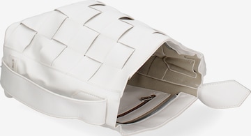 Sac bandoulière David Jones en blanc : devant