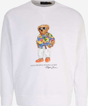 Polo Ralph Lauren Big & Tall Sweatshirt i hvid: forside