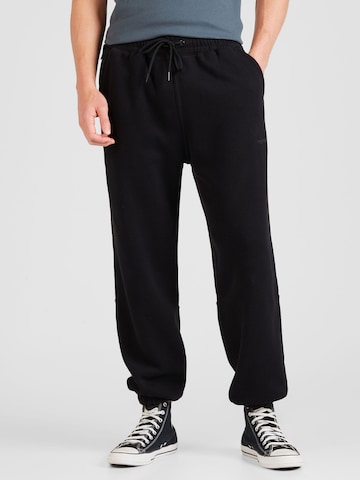 Effilé Pantalon Abercrombie & Fitch en noir : devant