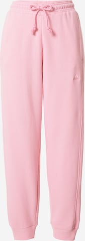 Pantaloni sportivi 'All Szn Fleece' di ADIDAS SPORTSWEAR in rosa: frontale