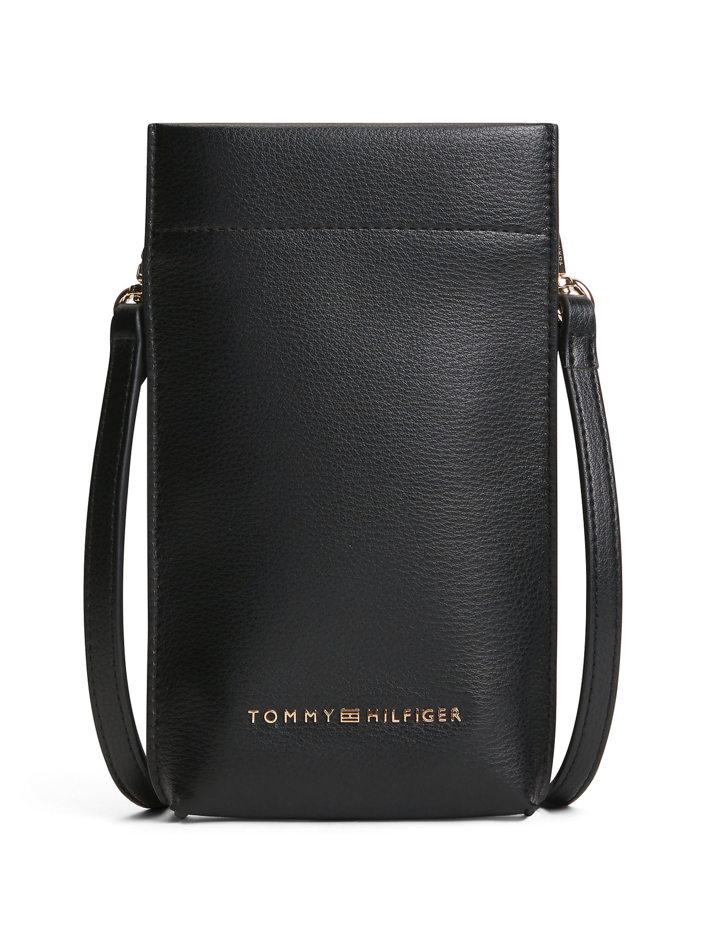 TOMMY HILFIGER Smartphone Case in Black: front