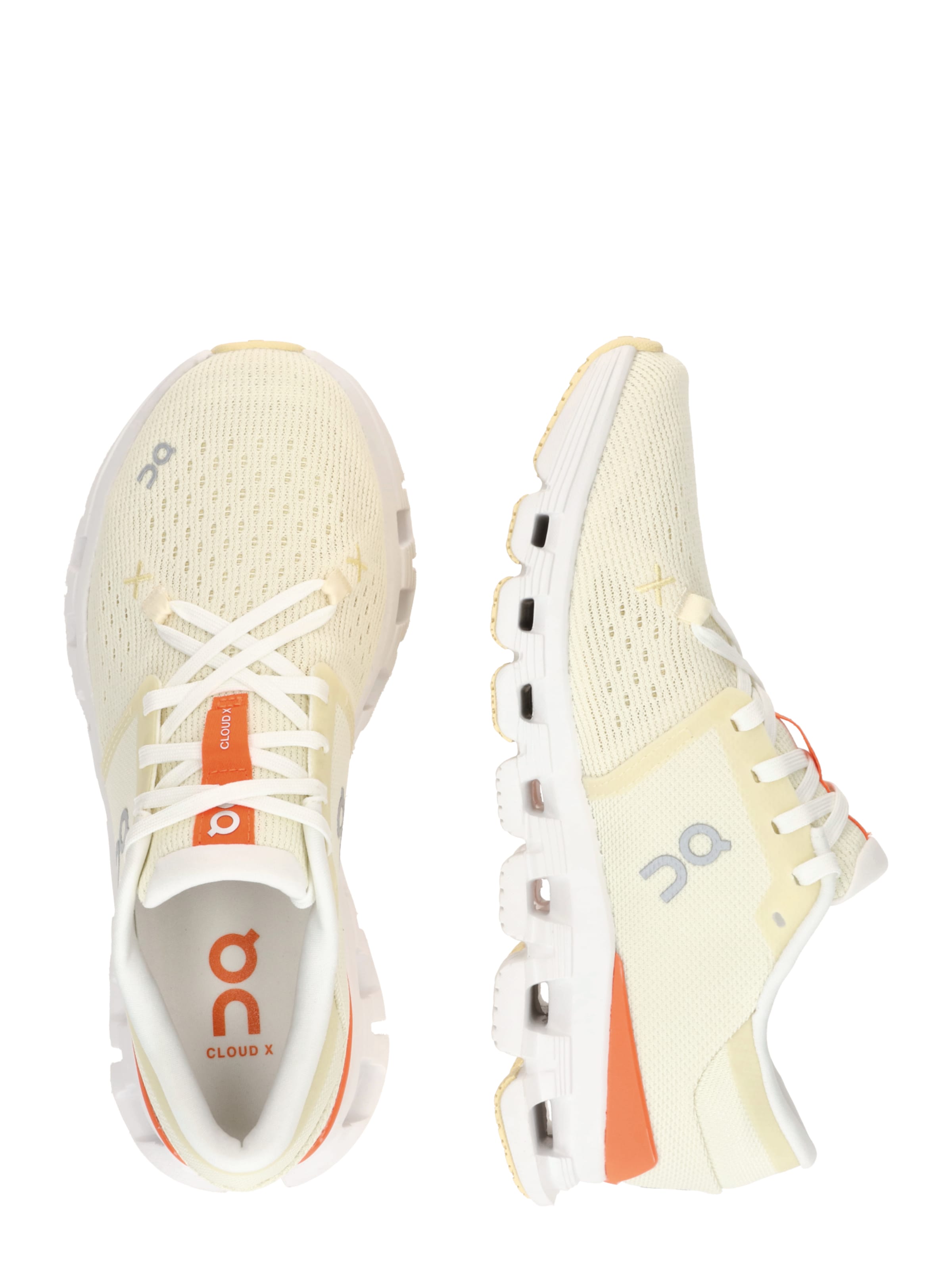 Chaussure de course 'CloudX4' On en beige