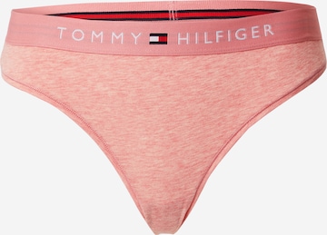 Tommy Hilfiger Underwear Thong in Pink: front