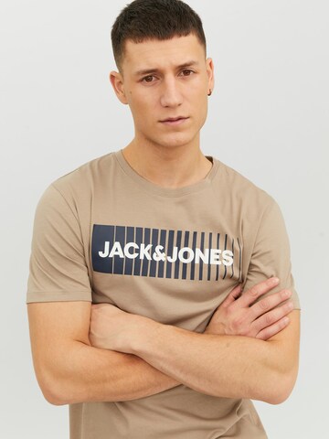JACK & JONES T-shirt i beige