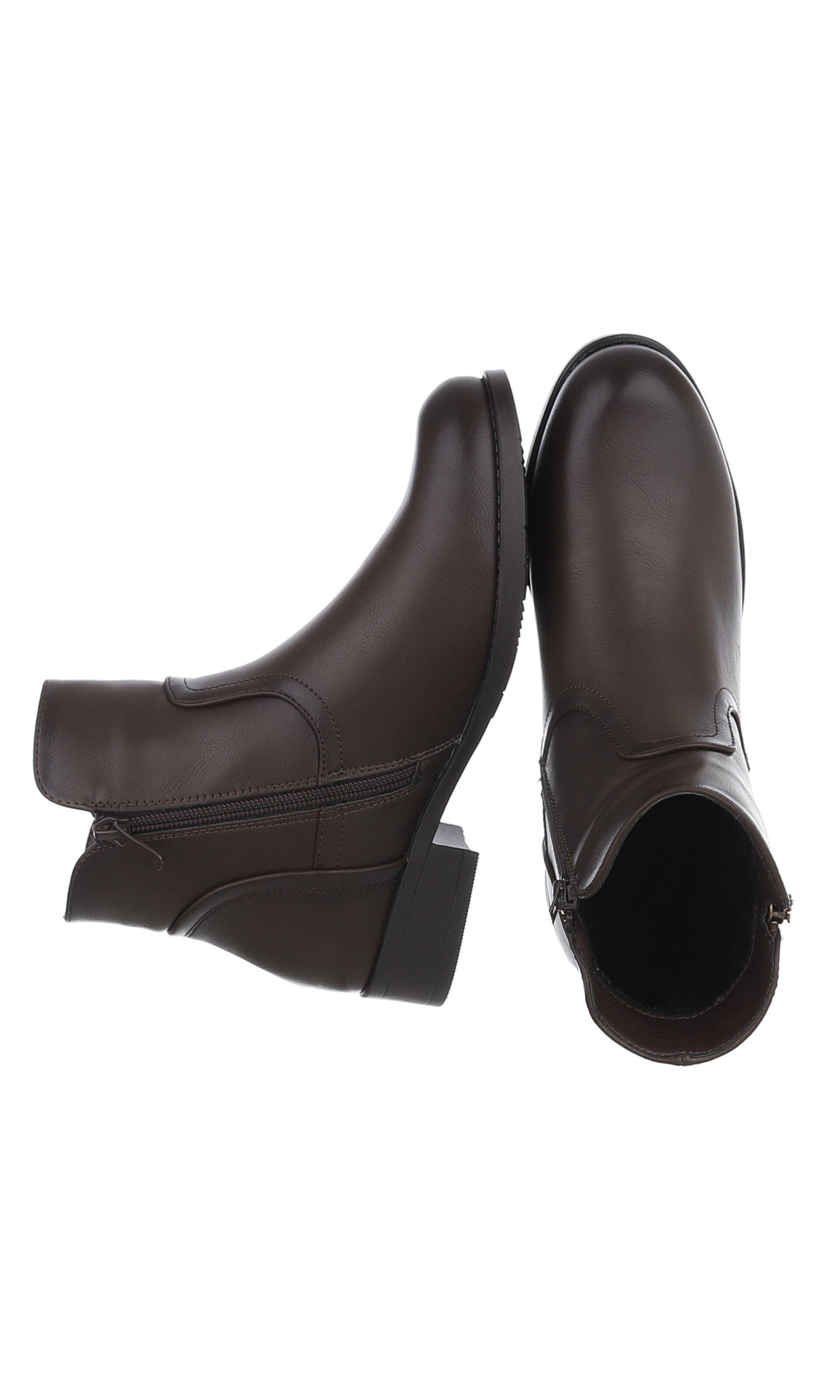 Ital-Design Stiefelette in Braun