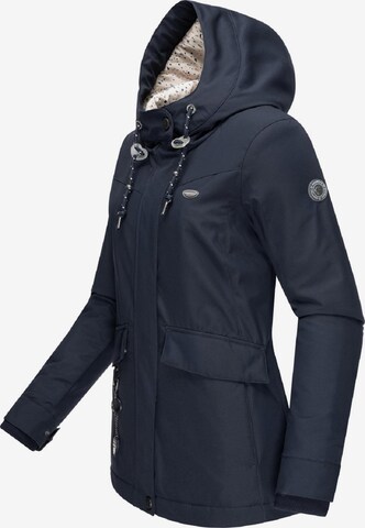 Ragwear Winterjacke 'Jazmin' in Blau