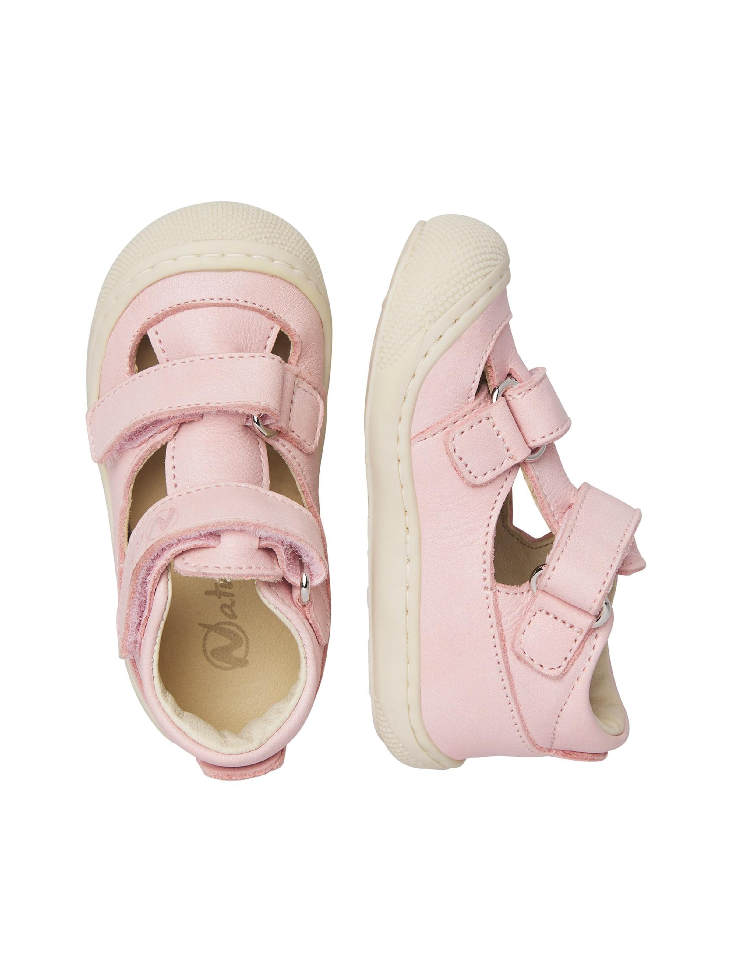 NATURINO Offene Schuhe 'PUFFY'‌‌‌‌‌ in Pink