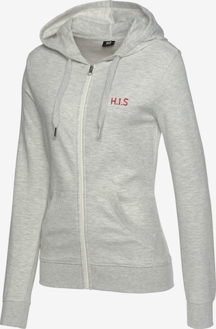 H.I.S Sweatjacke in Grau