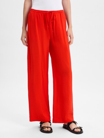 MSCH COPENHAGEN Regular Pants ' MSCHHenra Ladonna ' in Red: front