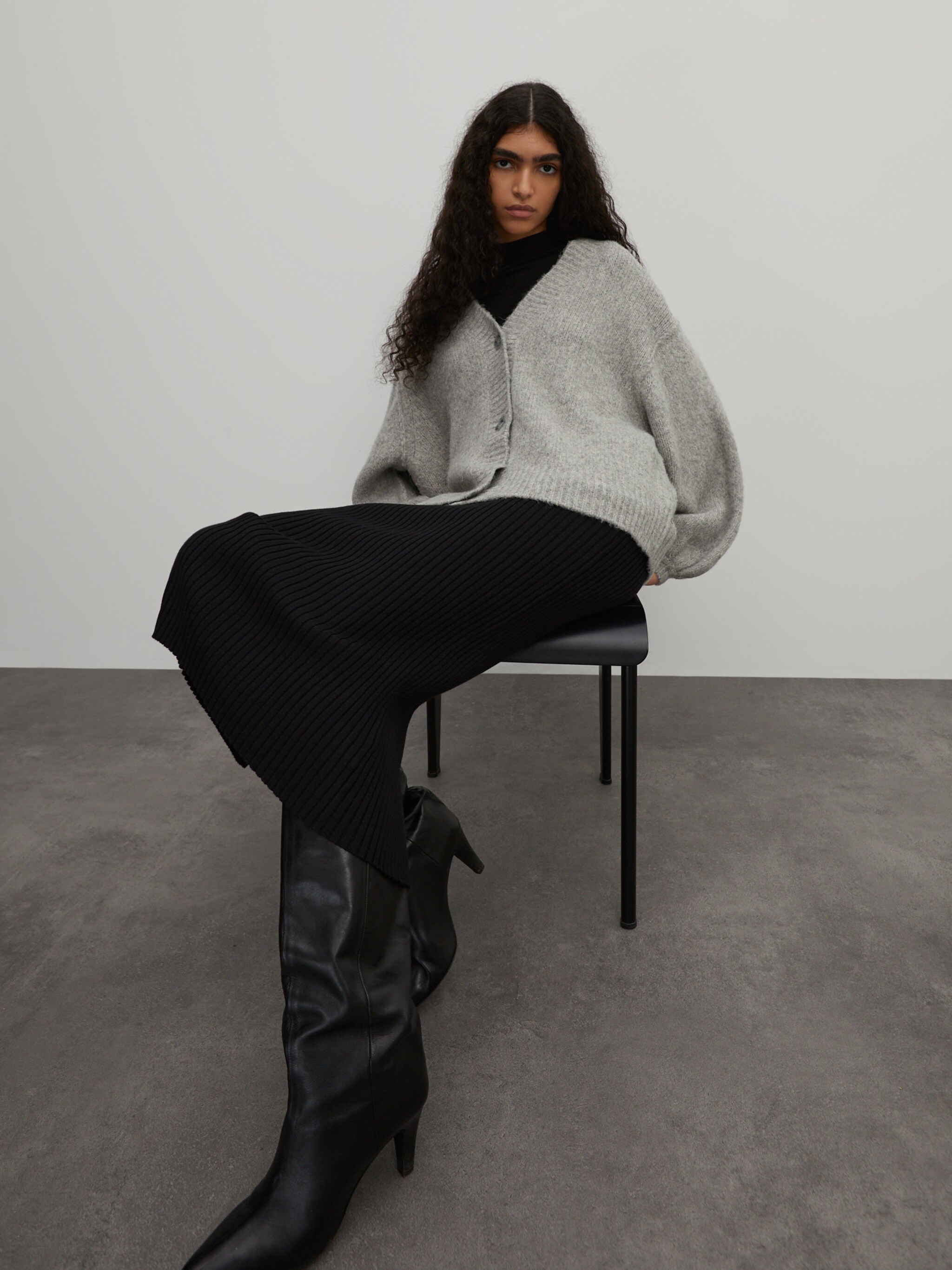 EDITED Producten Rok 'Gianna' Zwart