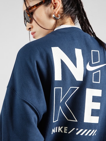 Sweat-shirt Nike Sportswear en bleu