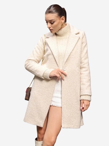 Bigdart - Sobretudo de inverno em branco: frente