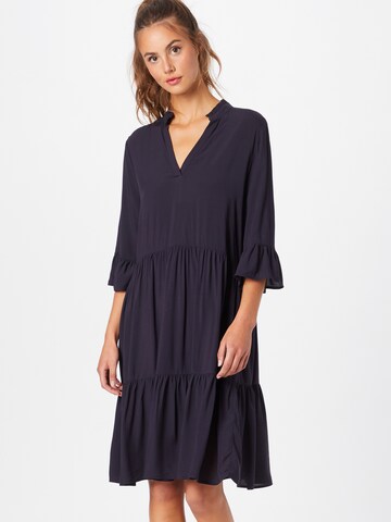 SAINT TROPEZ - Vestido 'Eda' en azul: frente