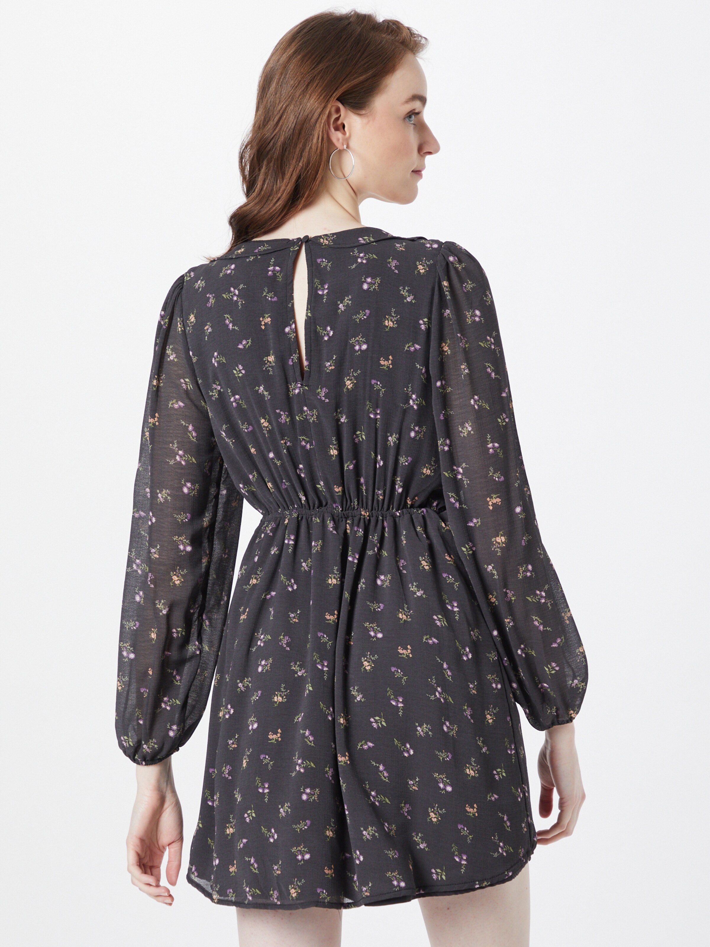 American eagle black wrap dress sales
