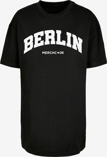Maglia extra large 'Berlin Wording' Merchcode di colore nero / bianco, Visualizzazione prodotti