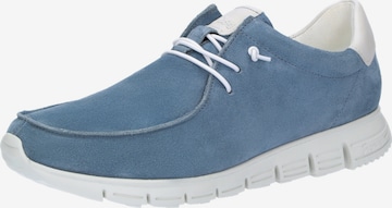 SIOUX Schnürschuh ' Mokrunner-H-007 ' in Blau: Vorderseite