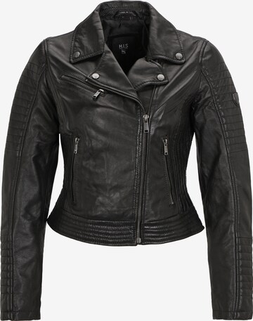 H.I.S Between-Season Jacket in Black: front