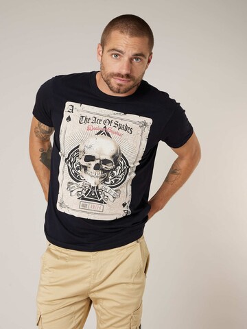 T-Shirt ' ACE ' Deeluxe en gris : devant