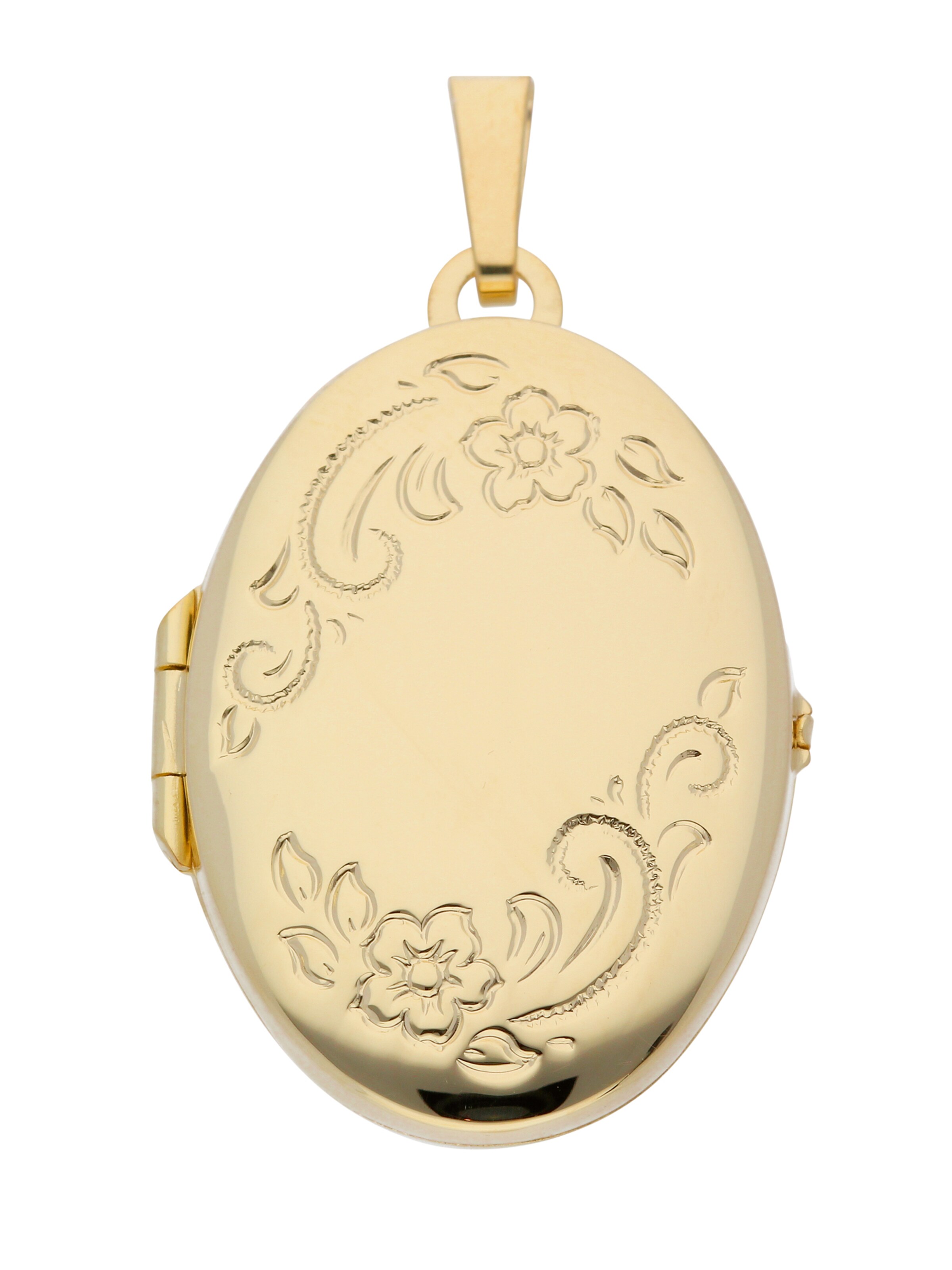 Adelia´s Pendant in Gold: front