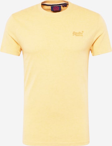 Superdry Póló - sárga: elől