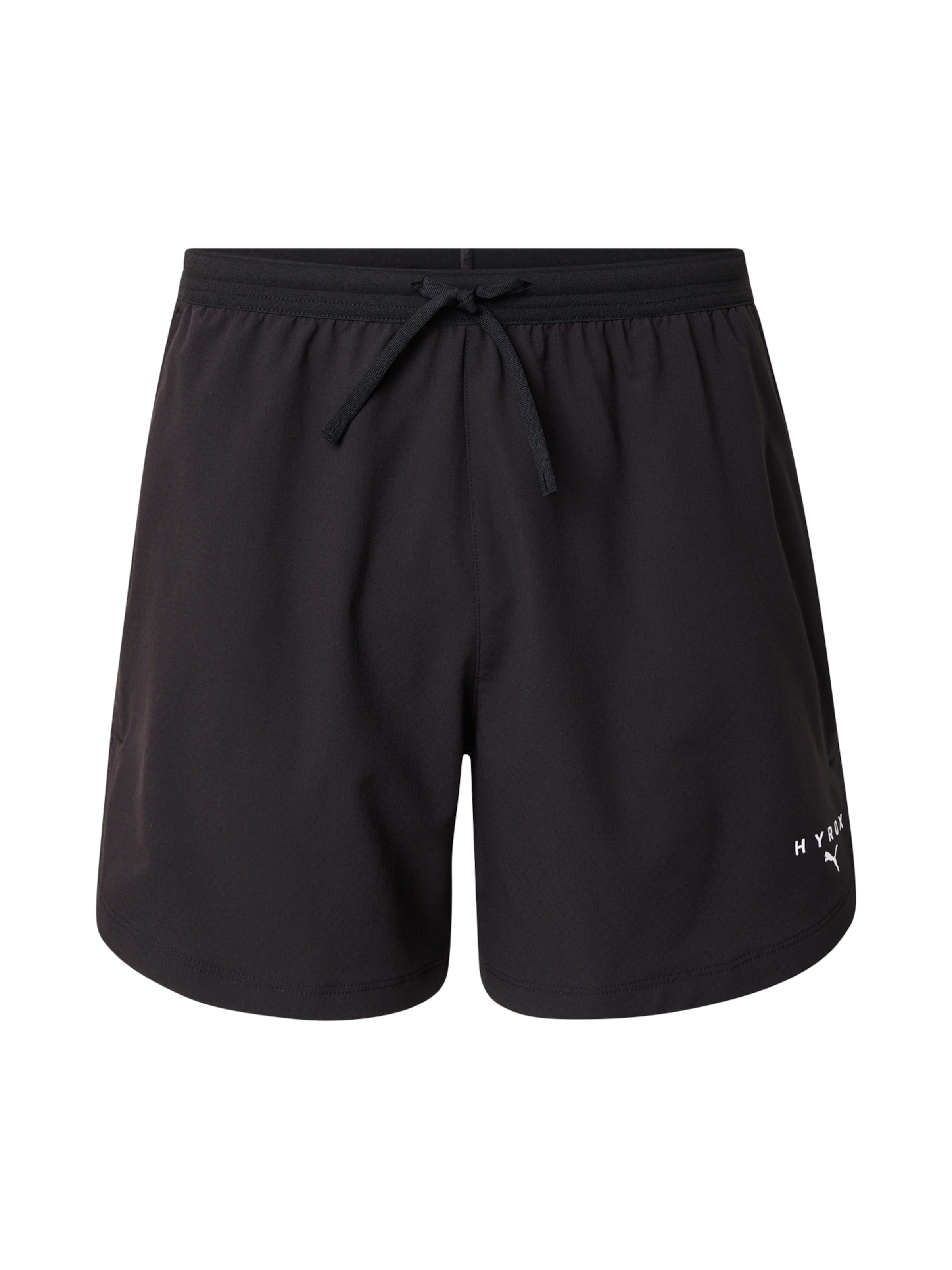 PUMA Обычный Спортивные штаны 'Puma X Hyrox 6' в Черный: спереди