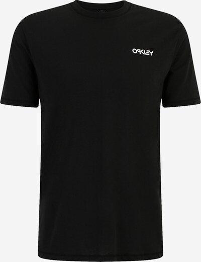 OAKLEY Funkcionalna majica | črna / bela barva, Prikaz izdelka