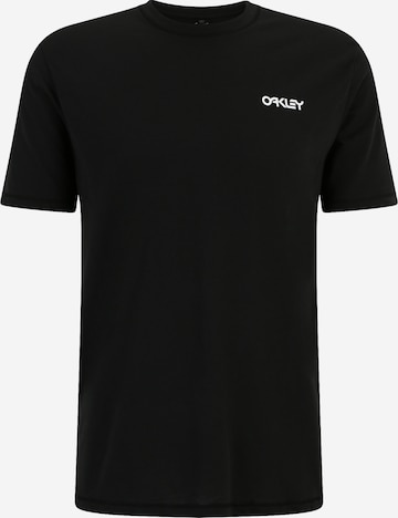 Tricou funcțional de la OAKLEY pe negru: față