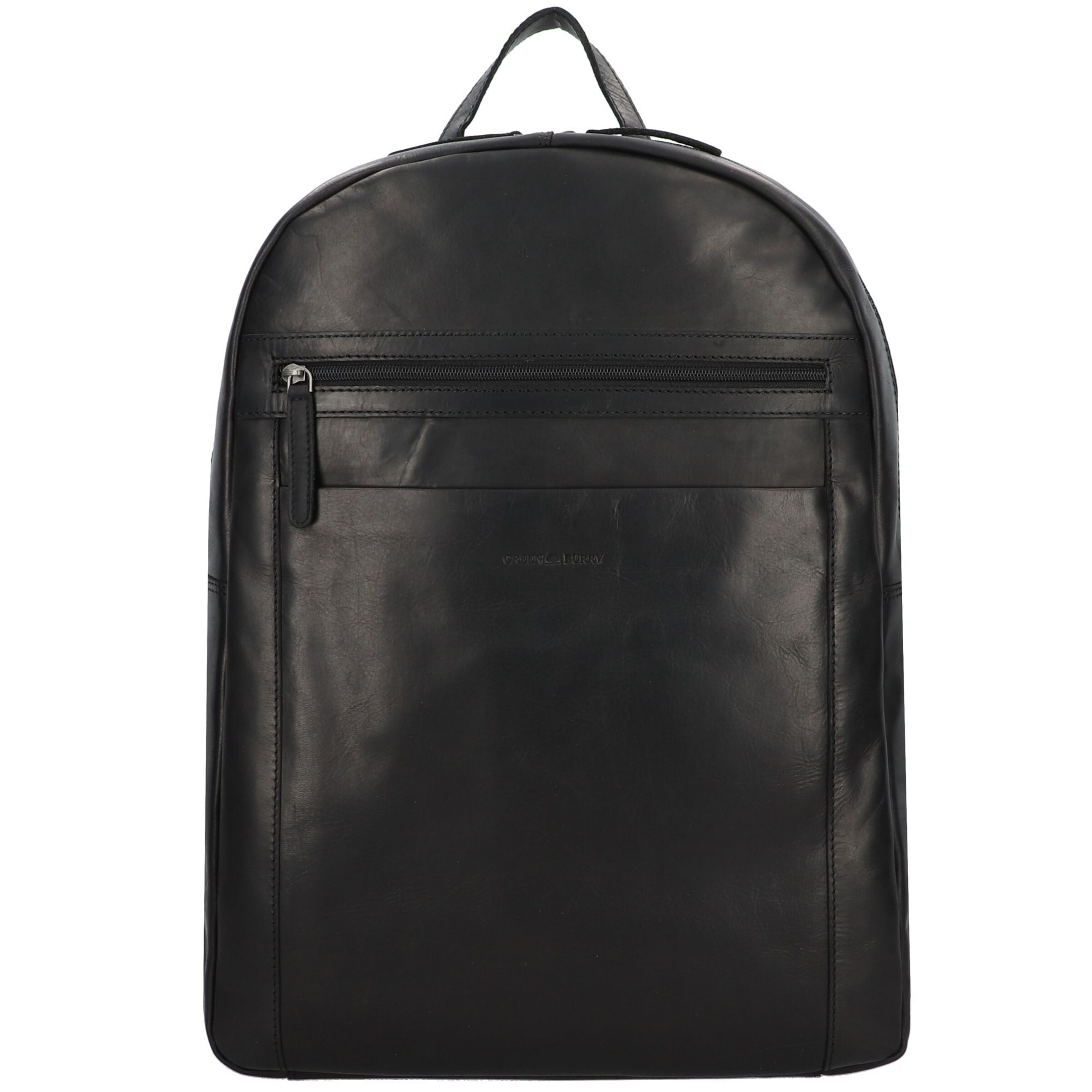 GREENBURRY Backpack in Black: front