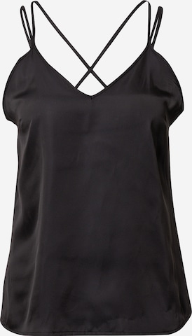 juoda NU-IN Palaidinė be rankovių: priekis