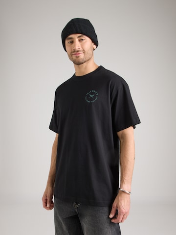 Iriedaily - Camiseta 'Monday Yoga' en negro