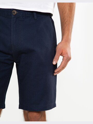 Threadbare - Regular Calças chino 'Southsea' em azul