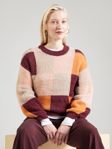 VILA Trui 'VIHALLO' in Gemengde kleuren: voorkant