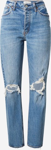 Abercrombie & Fitch Regular Jeans in Blauw: voorkant