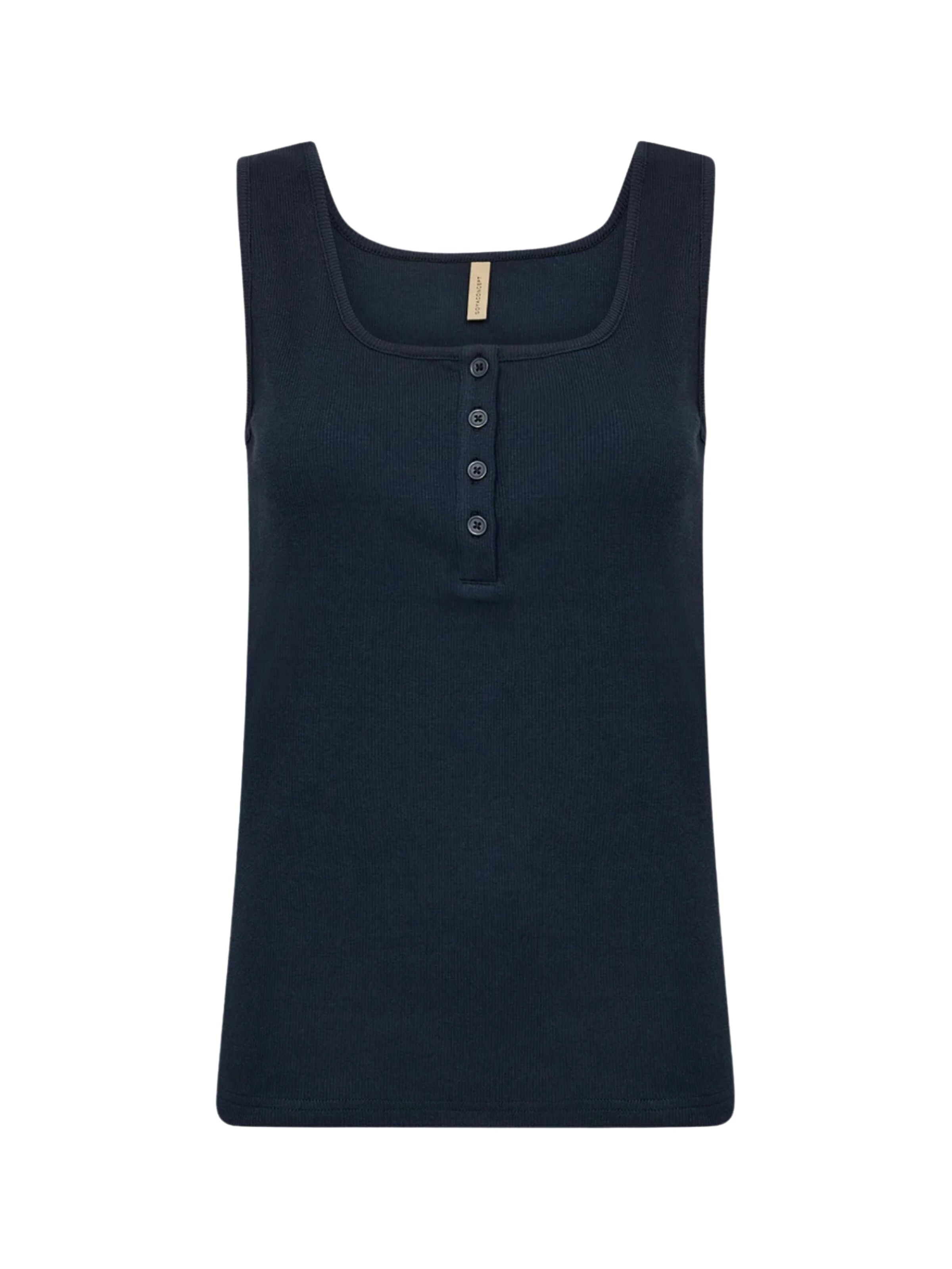 Top di Soyaconcept in blu: frontale