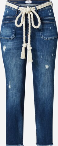 Le Temps Des Cerises Regular Jeans 'Pricil' in Blue: front