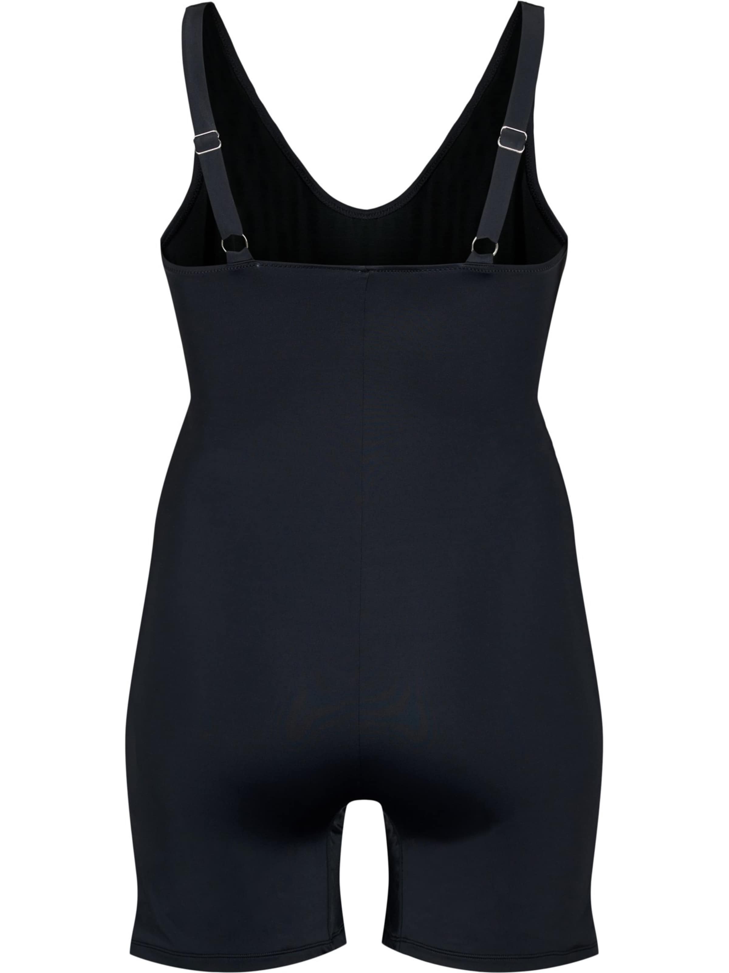 Swim by ZizziBustier Jednodijelni kupaći kostim - crna boja