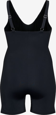 Swim by Zizzi Bustier Enodelne kopalke | črna barva