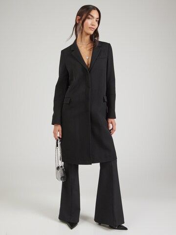 The Kooples Tussenmantel in Zwart: voorkant
