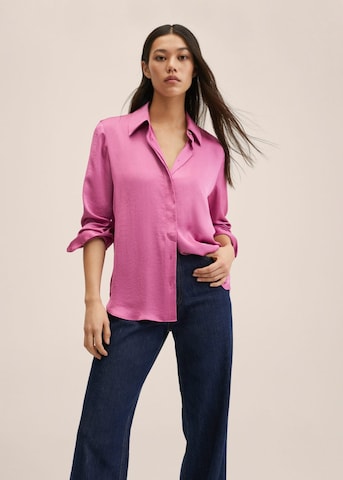 MANGO Bluza 'Ideale' | roza barva: sprednja stran