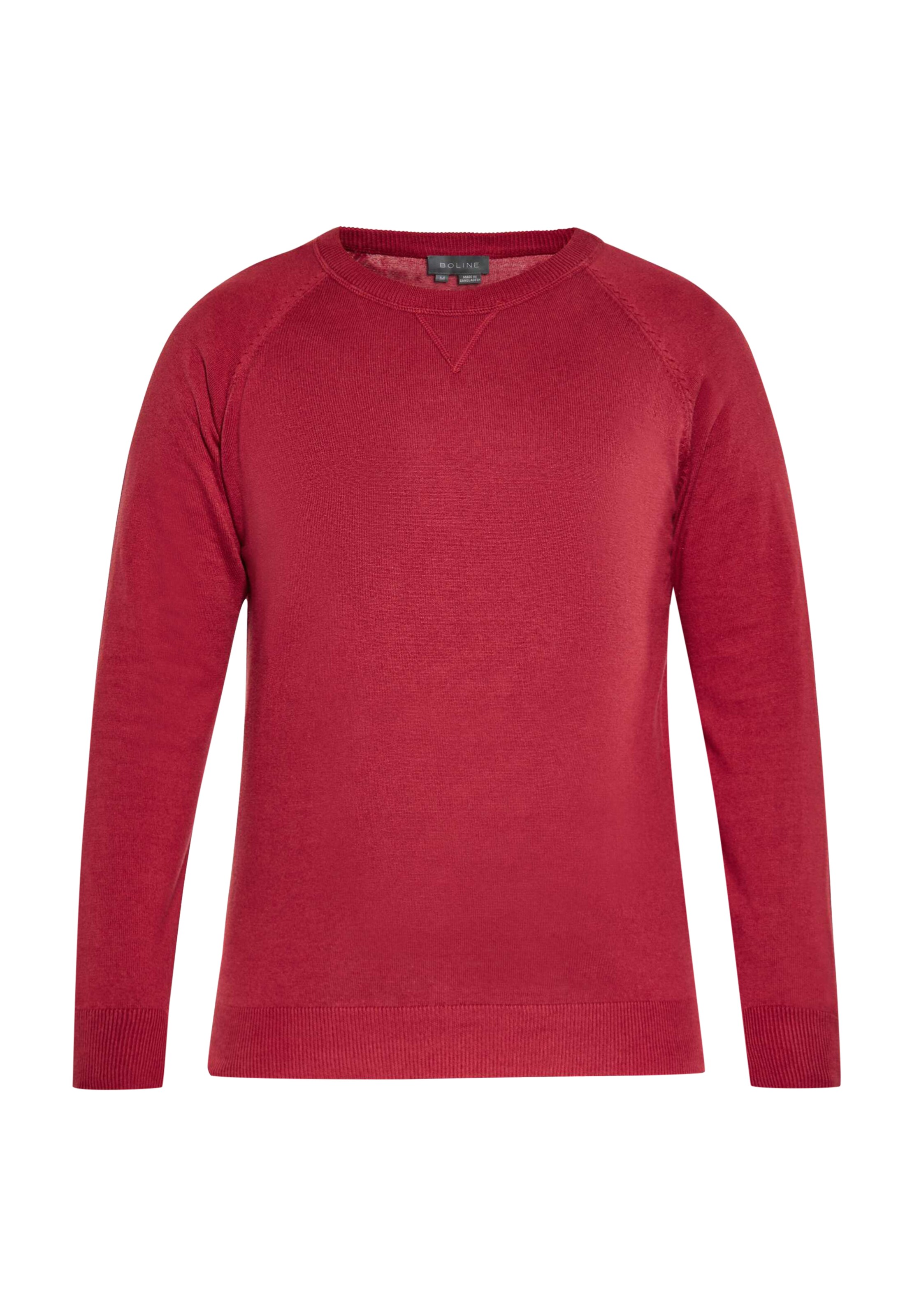 DreiMaster Maritim Trui 'Boline' in Rood: voorkant