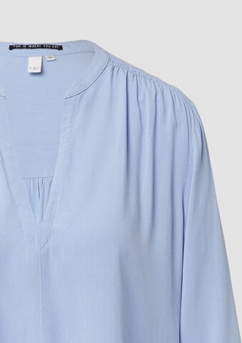 QS Bluse in Blau