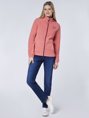 Oklahoma Jeans Fleecejacke in Pink