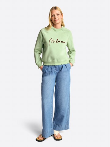 Rich & Royal Sweatshirt in Grün
