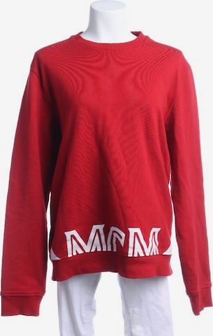 MCM Sweatshirt & Zip-Up Hoodie in XL in Red: front