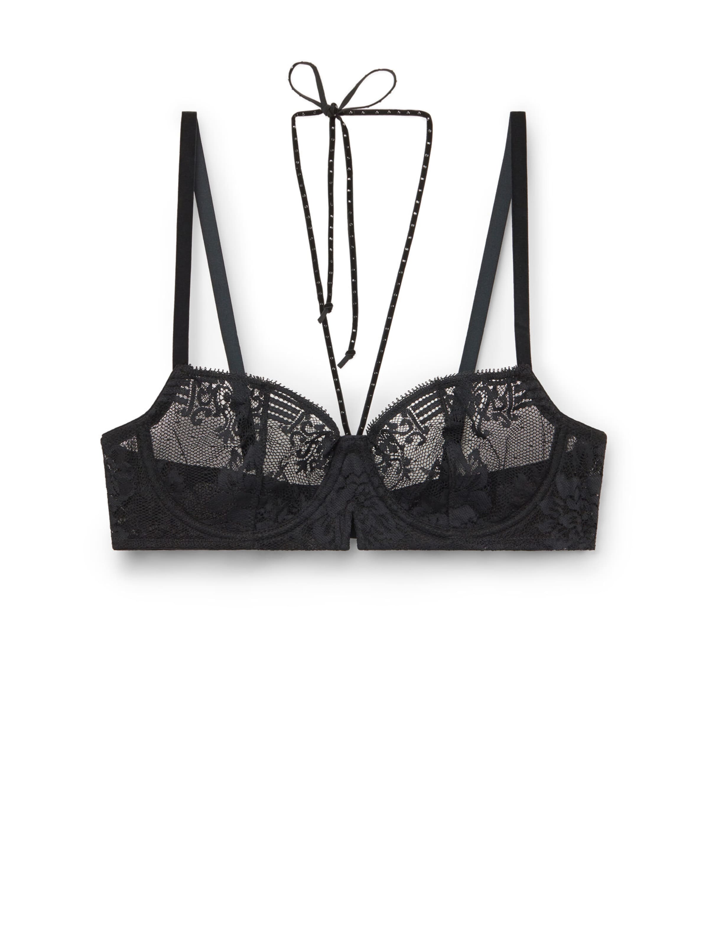 INTIMISSIMI Bra 'DENISE LA FEMME FATALE' in Black: front