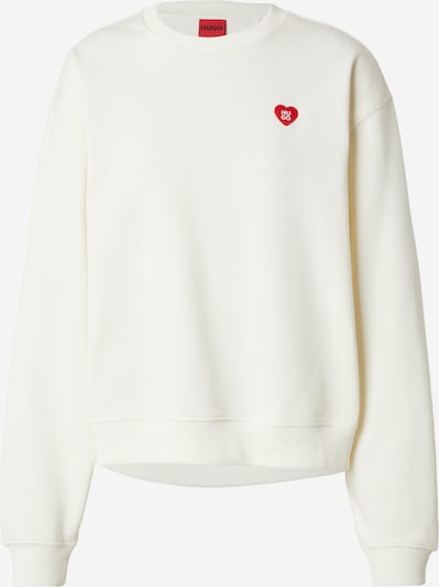 Megztinis be užsegimo 'Deroxina_7' iš HUGO, spalva – raudona / balta, Prekių apžvalga